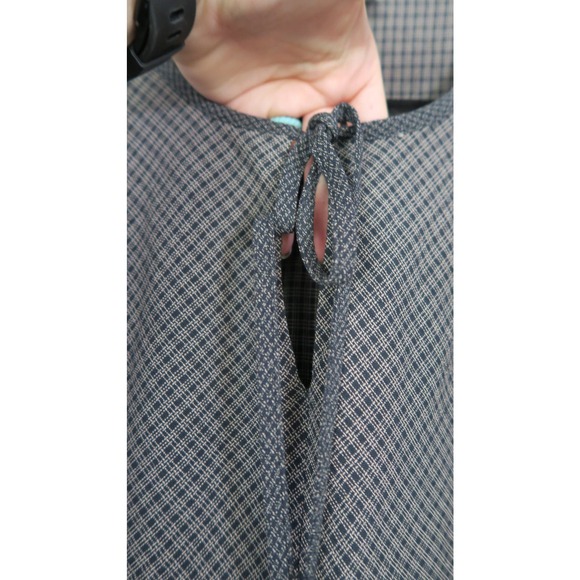 Wild Rose‎ Vintage Women's Tie Neck Layered Lagenlook Blouse. Size 12 - Picture 5 of 9